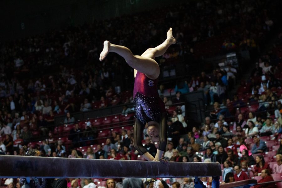Gymnastics hopes to bounce back against Wildcats