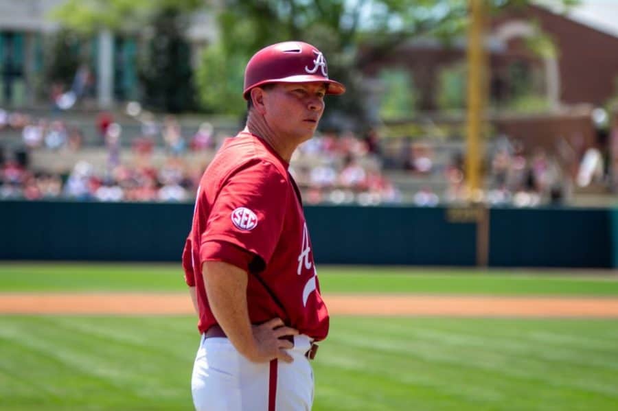 Brad Bohannon relieved of duties as coach of Alabama baseball amid betting probe