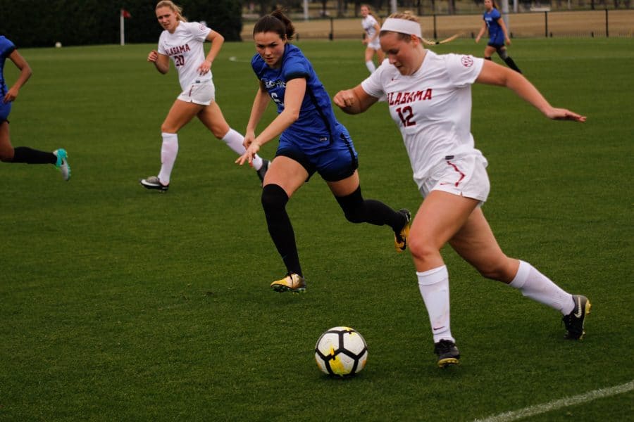 Wertz+scores+two+to+lead+Alabama+soccer+in+scrimmage+win+over+Memphis