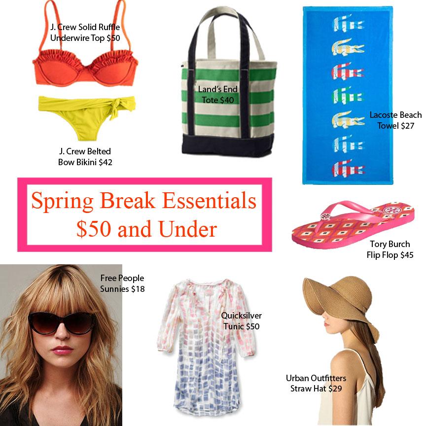 Fashion: Spring Break Essentials
