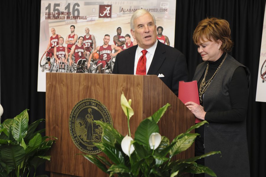 Alabama announces gift for the construction of adaptive athletics facility