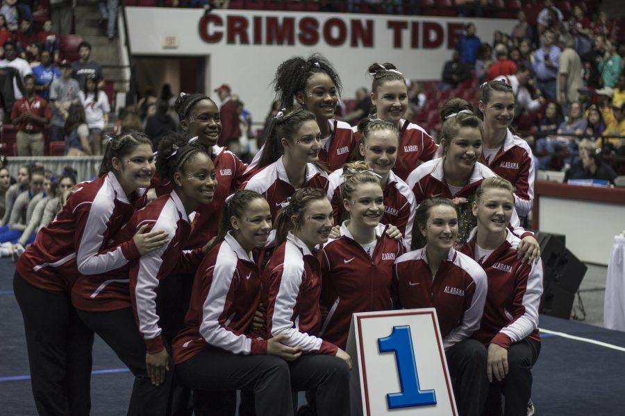 Alabama+gymnastics+takes+first+at+regionals%2C+advances+to+championships