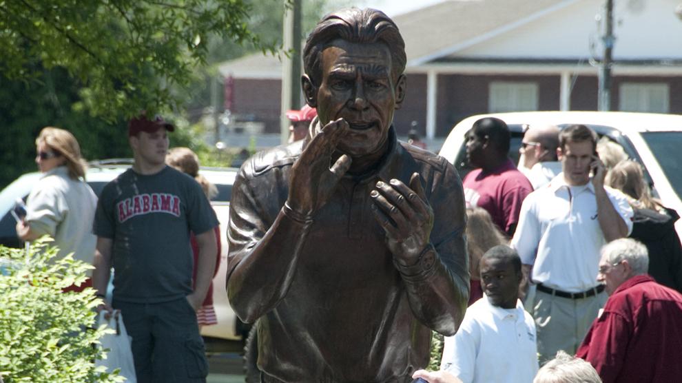 Saban statue unveiled on A-Day – The Crimson White