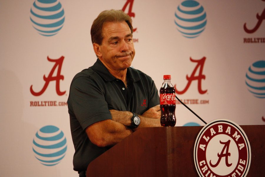 Nick+Saban+respects+Les+Miles%2C+wishes+he+could+have+finished+out+season+with+LSU