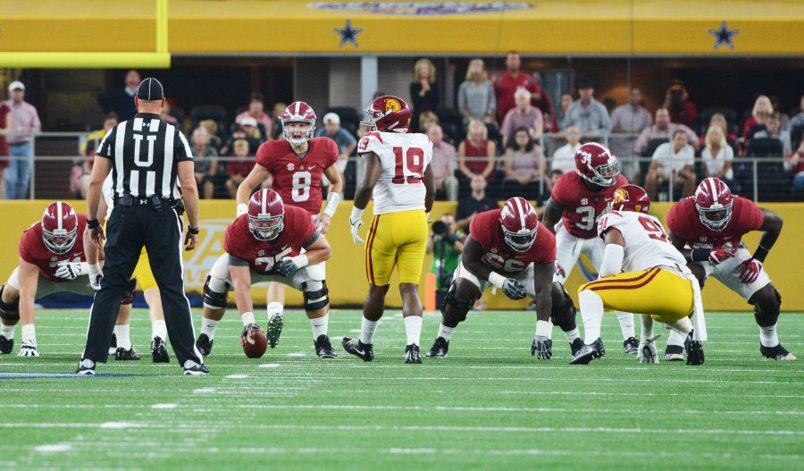 The dream to start on Alabama offensive line