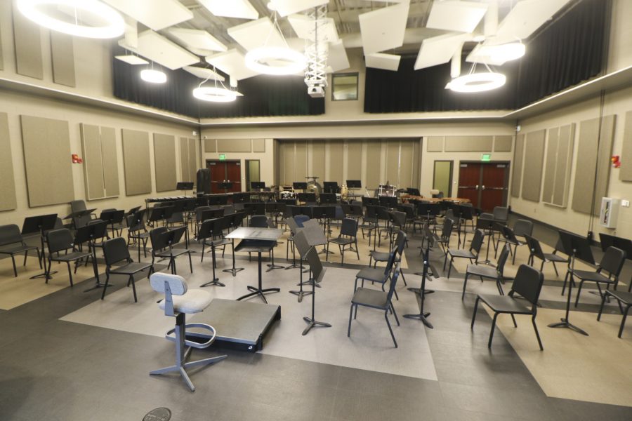 UA band facilities show off new expansion