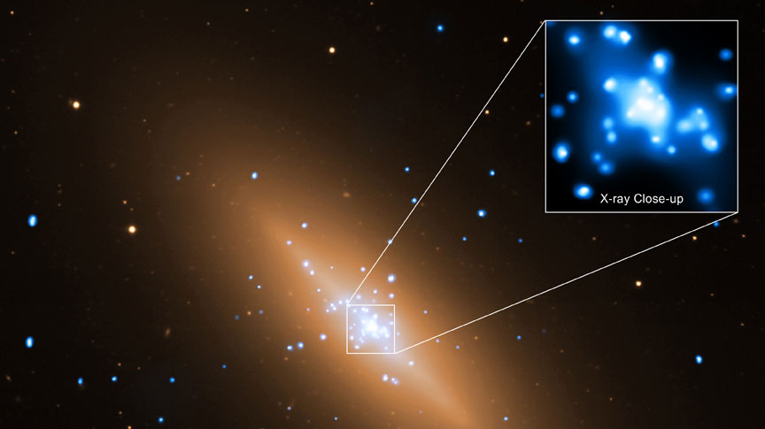 Astronomers capture image of black hole