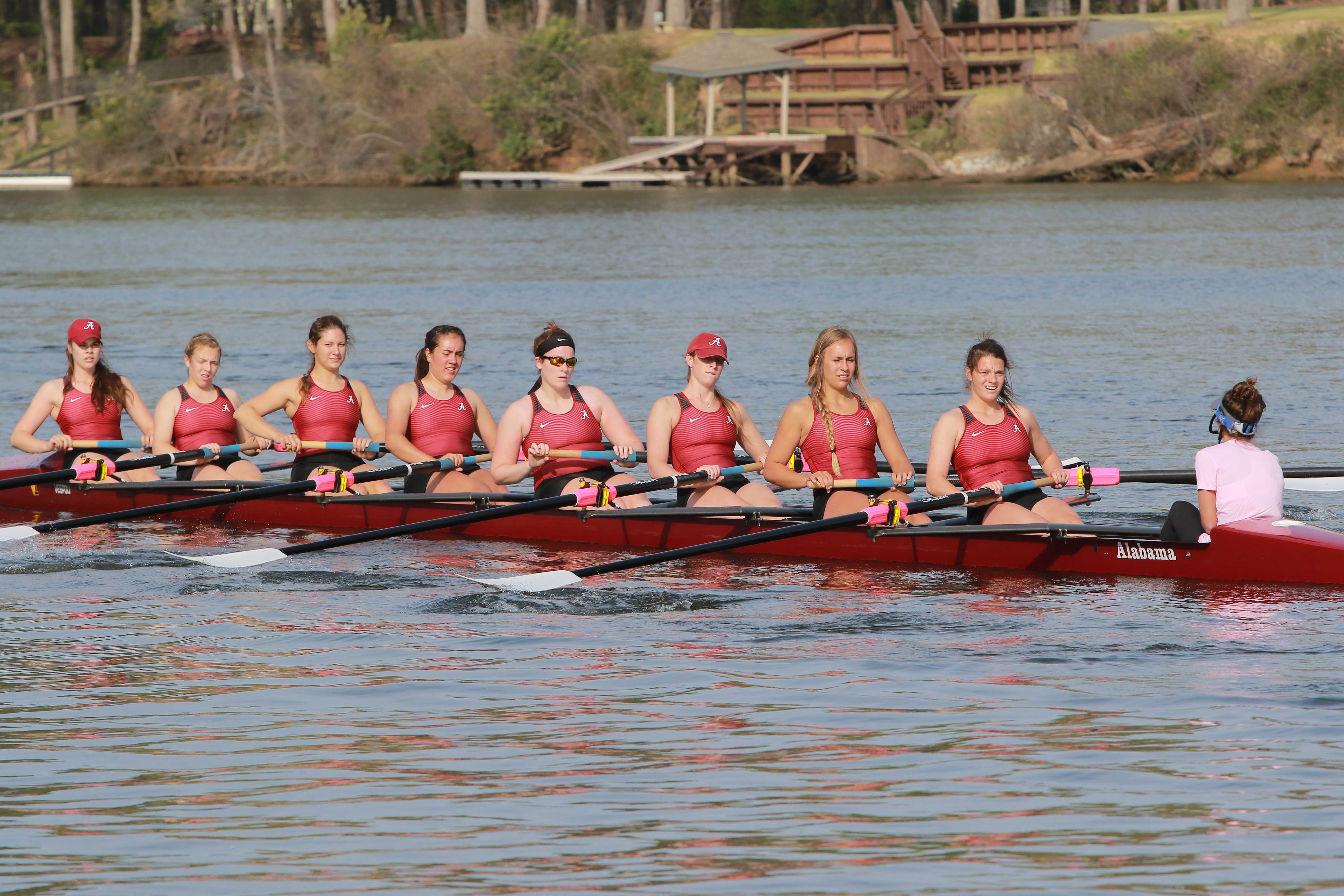 Rowing wins six total races at FIRA Rowing Regatta The Crimson White