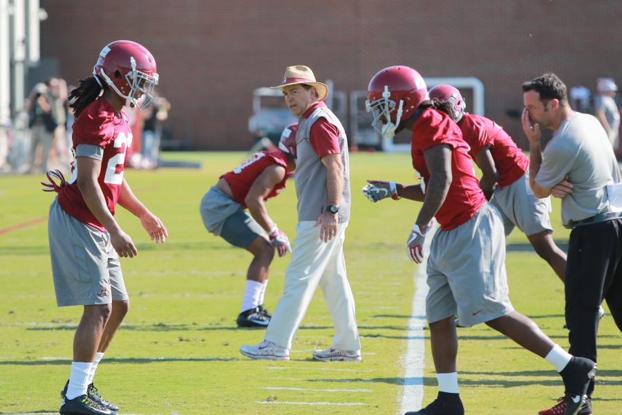 Alabama's loaded backfield is a 'good problem to have'
