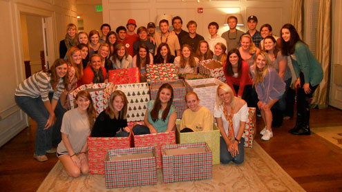 Student groups sponsor drives for less fortunate