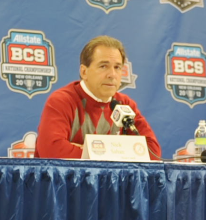 BCS National Championship Press Conference: Nick Saban (1/6/12) [VIDEO]