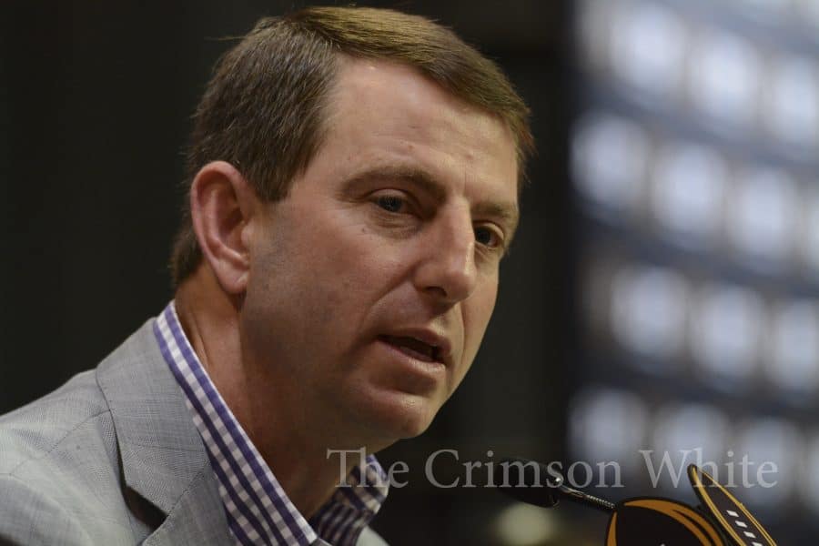 Dabo Swinney discusses high-stakes rivalry with Alabama