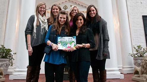 Phi Mu honors lost sisters with cookbook
