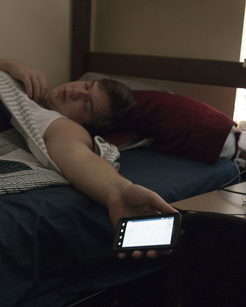 Sleep texting a growing problem for young people