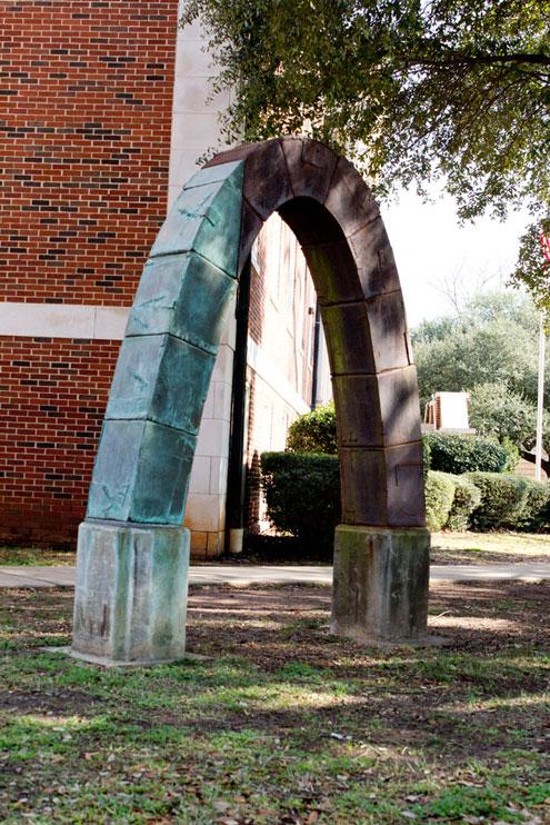 Bealltain arch intrigues audience through texture