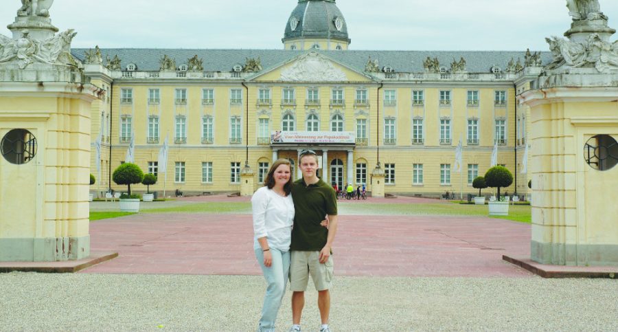 Student finds glimpses of home in Germany