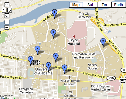 Map of UA Board of Trustees potential plans (Map)