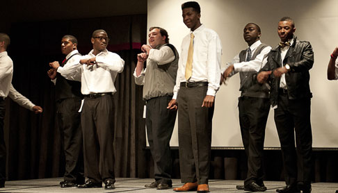 First all-male pageant showcases student talent