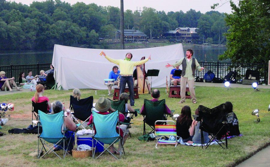 Group brings theater outdoors