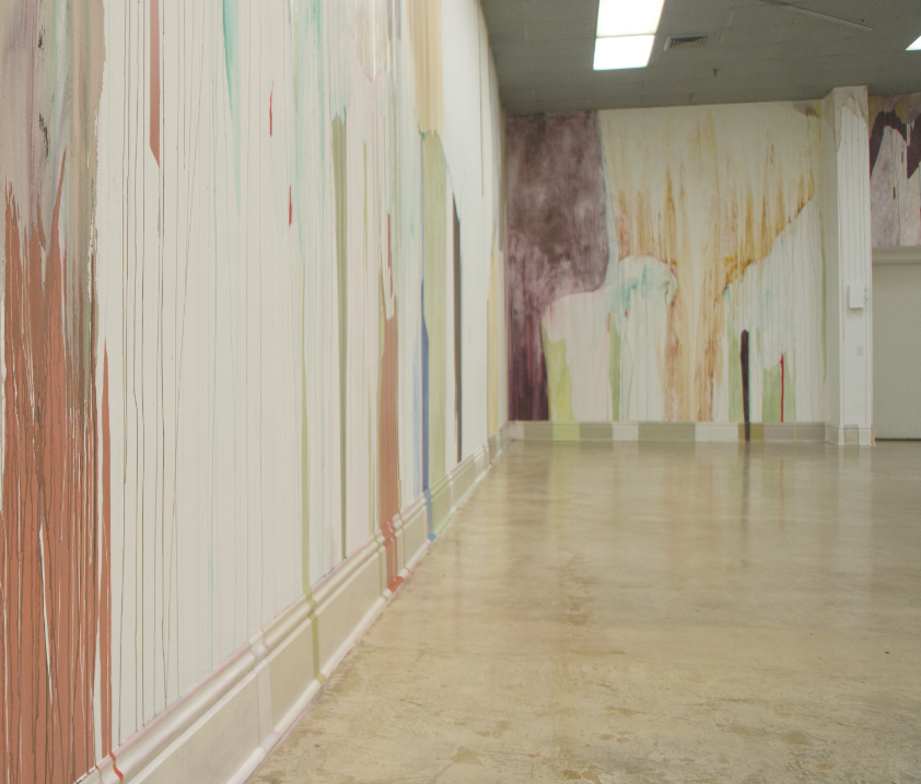 Art student’s work inspired by movement, transforms an entire room