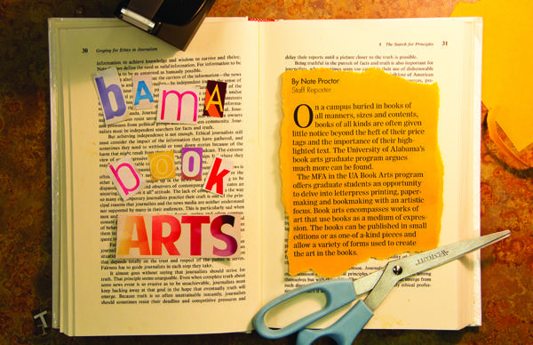 UA grad program offers book art studies