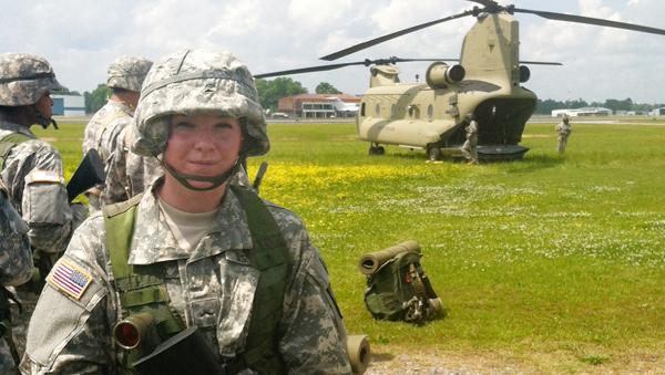 Change in military policy allows women to serve in combat