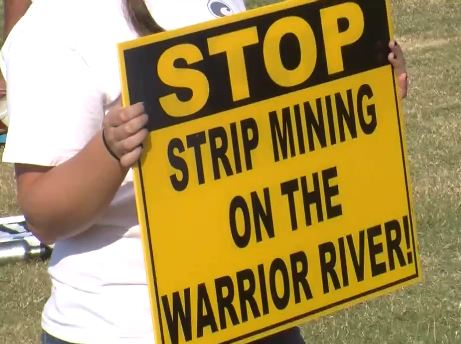 Strip Mine Protest (Video)