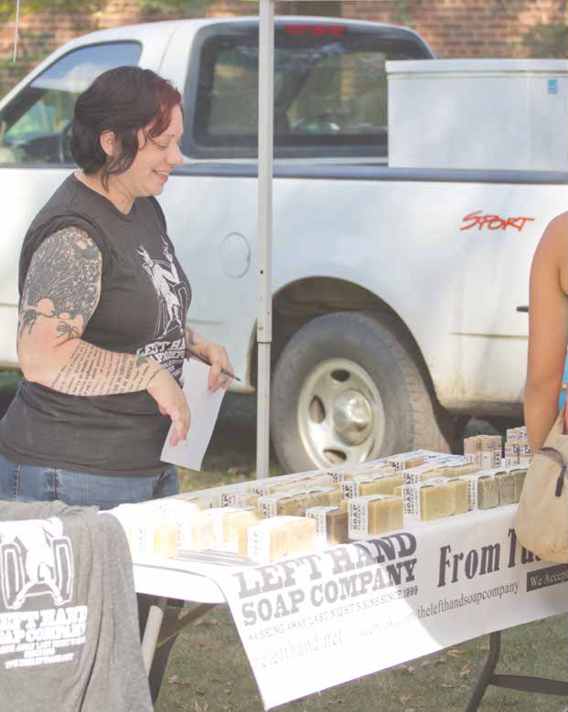 Soapmaker partners with area businesses