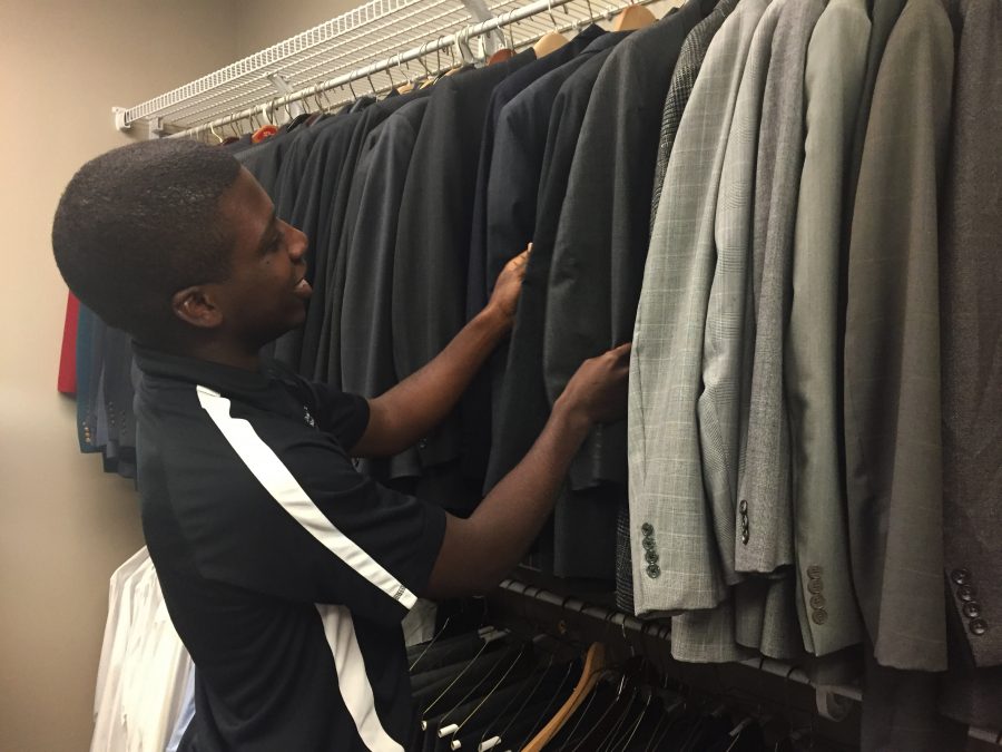 Career closet gives students access to professional attire