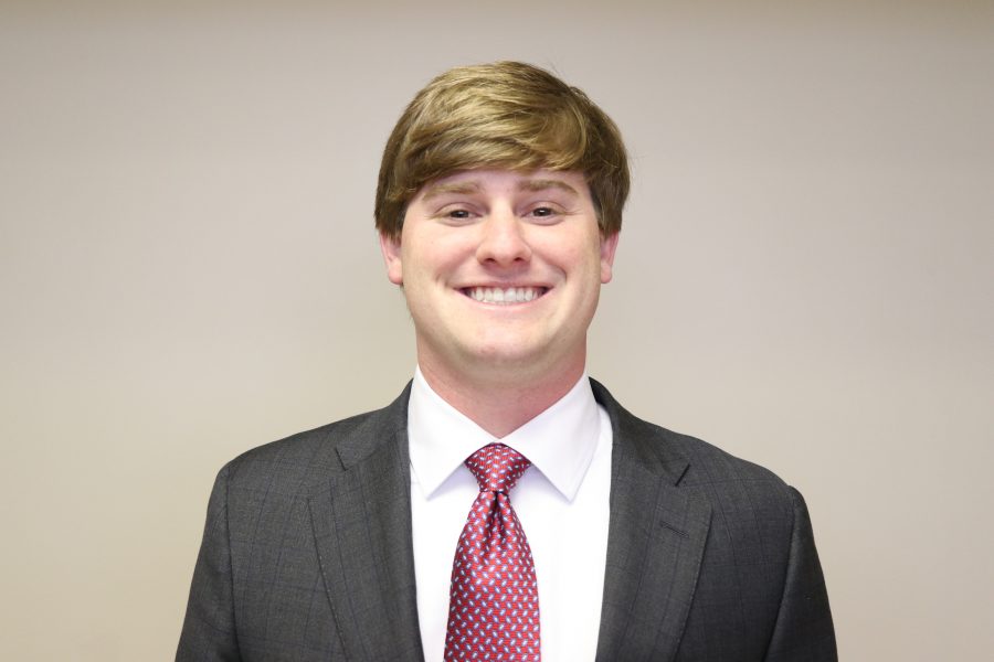 SGA presidential candidate McGiffert wants to continue improving safety initiatives on campus