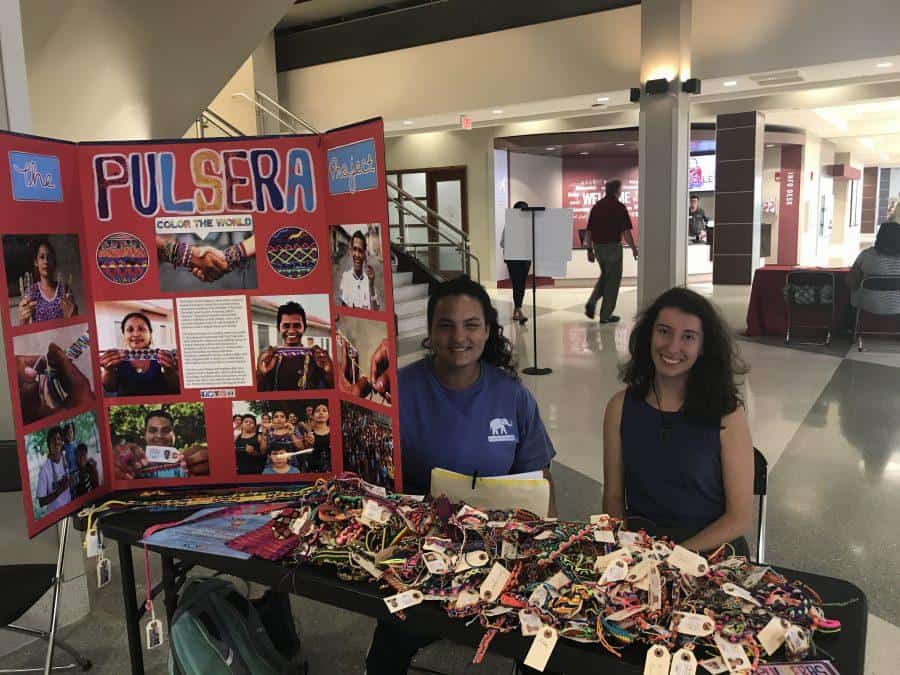 Students sell bracelets to empower Hispanic artisans