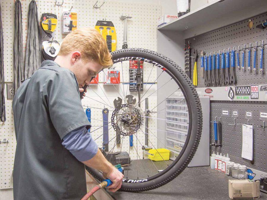 Bike shop gets revamp for increased amount of student bikers