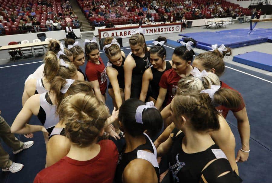 Alabama gymnastics showcases newcomers in Crimson and White preview