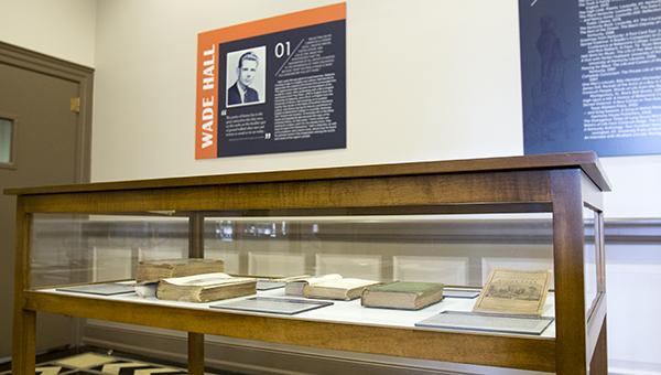 Hall collection on display at University