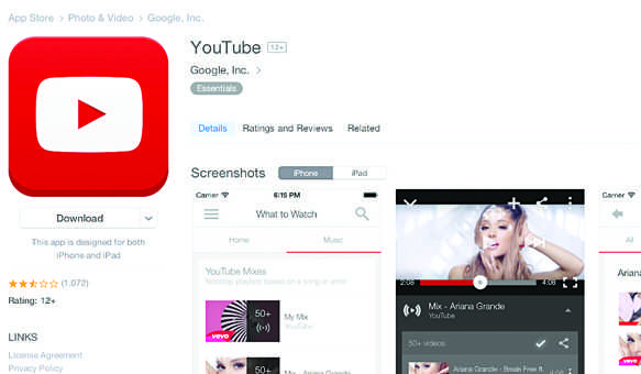 YouTube starts streaming service