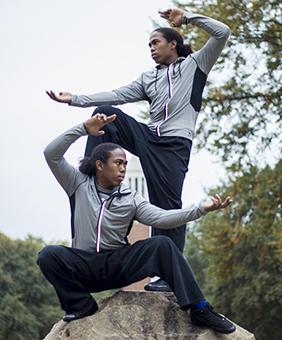 Enter the Brothers: Senior TCF majors practice martial arts, do stunt work