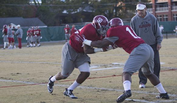 Practice report: Alabama prepares for Iron Bowl