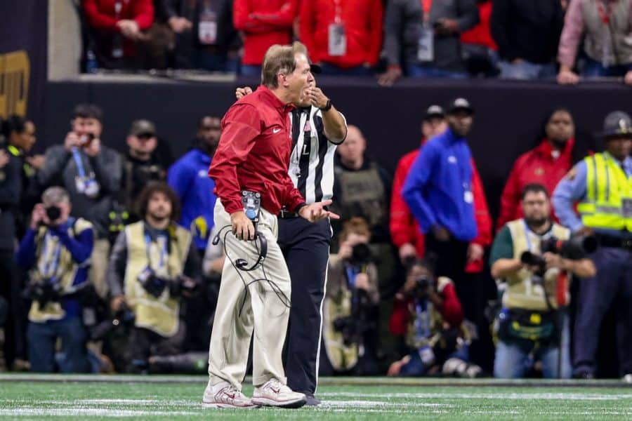 OPINION: Bold moves in national championships prove that Nick Saban is college footballs greatest coach