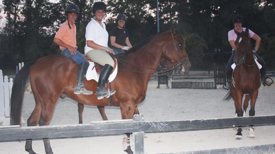 Equestrian club saddles up, seeks national certification