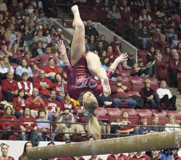 Alabama gymnastics ranked in 4 rotations