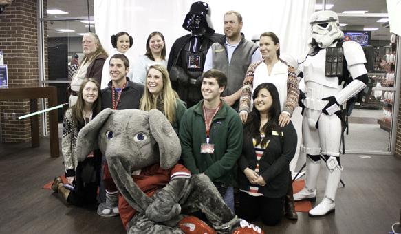 'Star Wars' characters visit SUPe Store