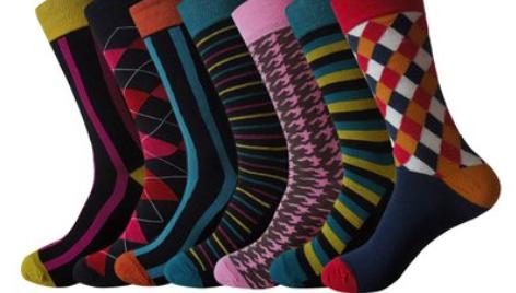 Socks add creativity to menswear