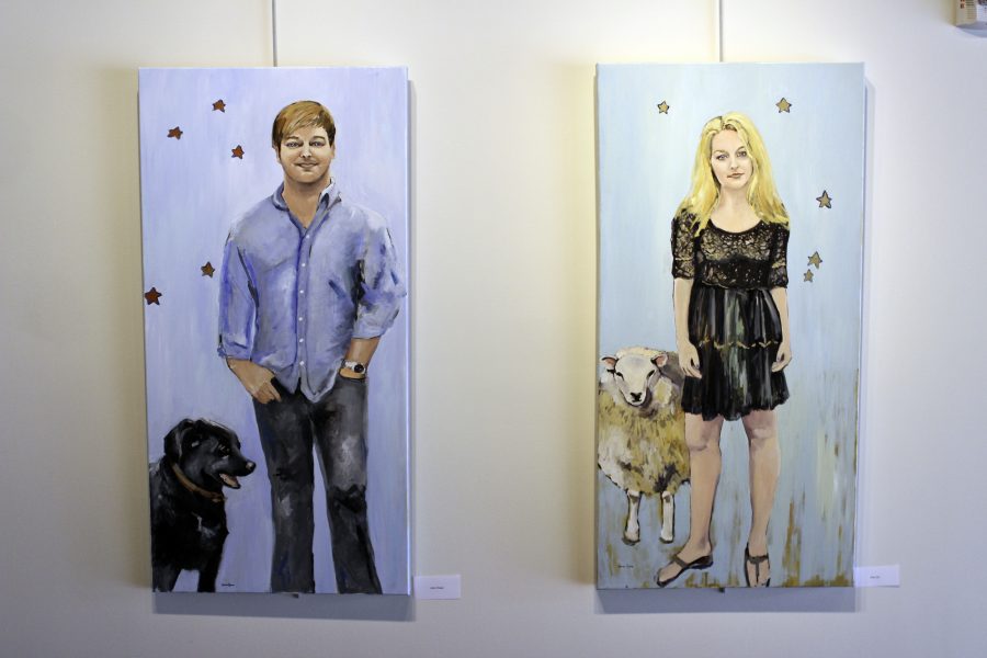 Artist submits new series of paintings to arts centers