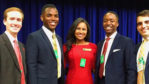 SGA President Spillers attends leadership summit in DC