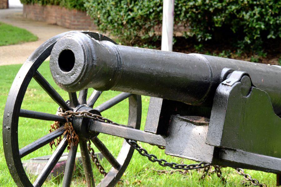 Confederate ordnance found on campus uncommon