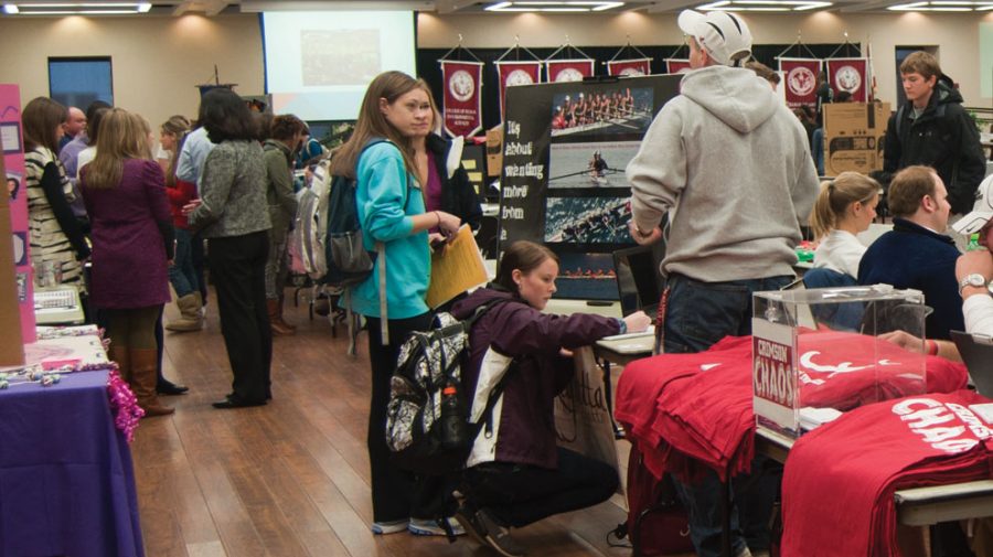 Students browse ways to get involved