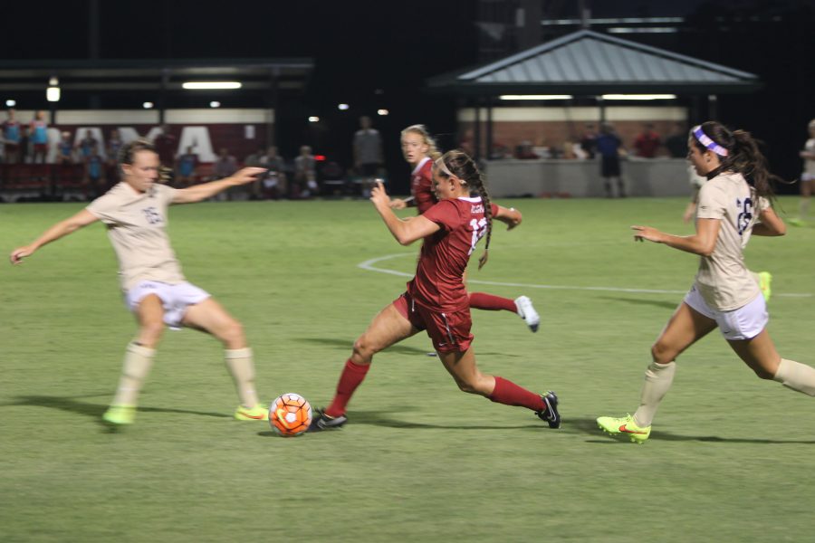 Soccer ties Wake Forest after weather delays