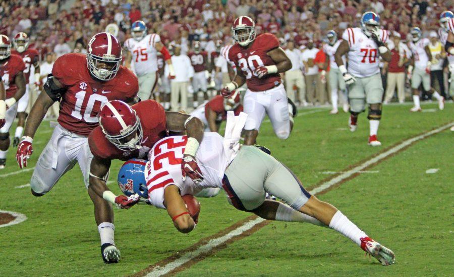 Busted plays on defense key in Alabama loss