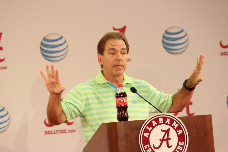 Quick hits from Nick Saban's pre-ULM Monday press conference