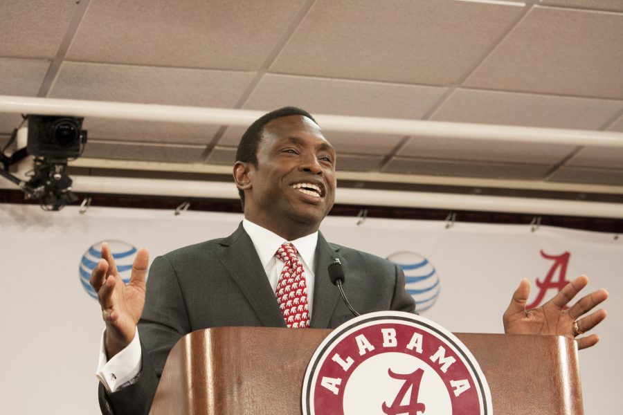 Johnson+discusses+post+game+traditions+and+how+the+Kansas+City+Royals+contributed+to+his+success+in+his+first+year+at+Alabama
